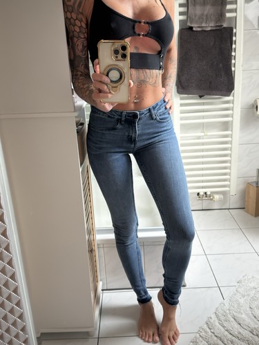 Super skinny jeans damen - super,
