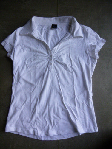 Esprit damen polo shirt weiß - polo,