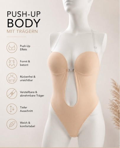 Damen push bode stringbody - push,
